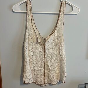 Free People Lace Tank
